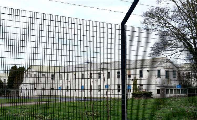 The Ministry of Defence site in Manston. Photo: Gareth Fuller/PA