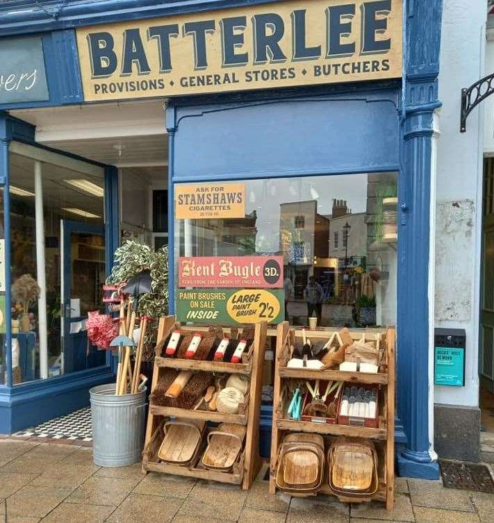 The clock has been rolled back in Faversham for the filming of The Larkins. Picture: Crispin Whiting