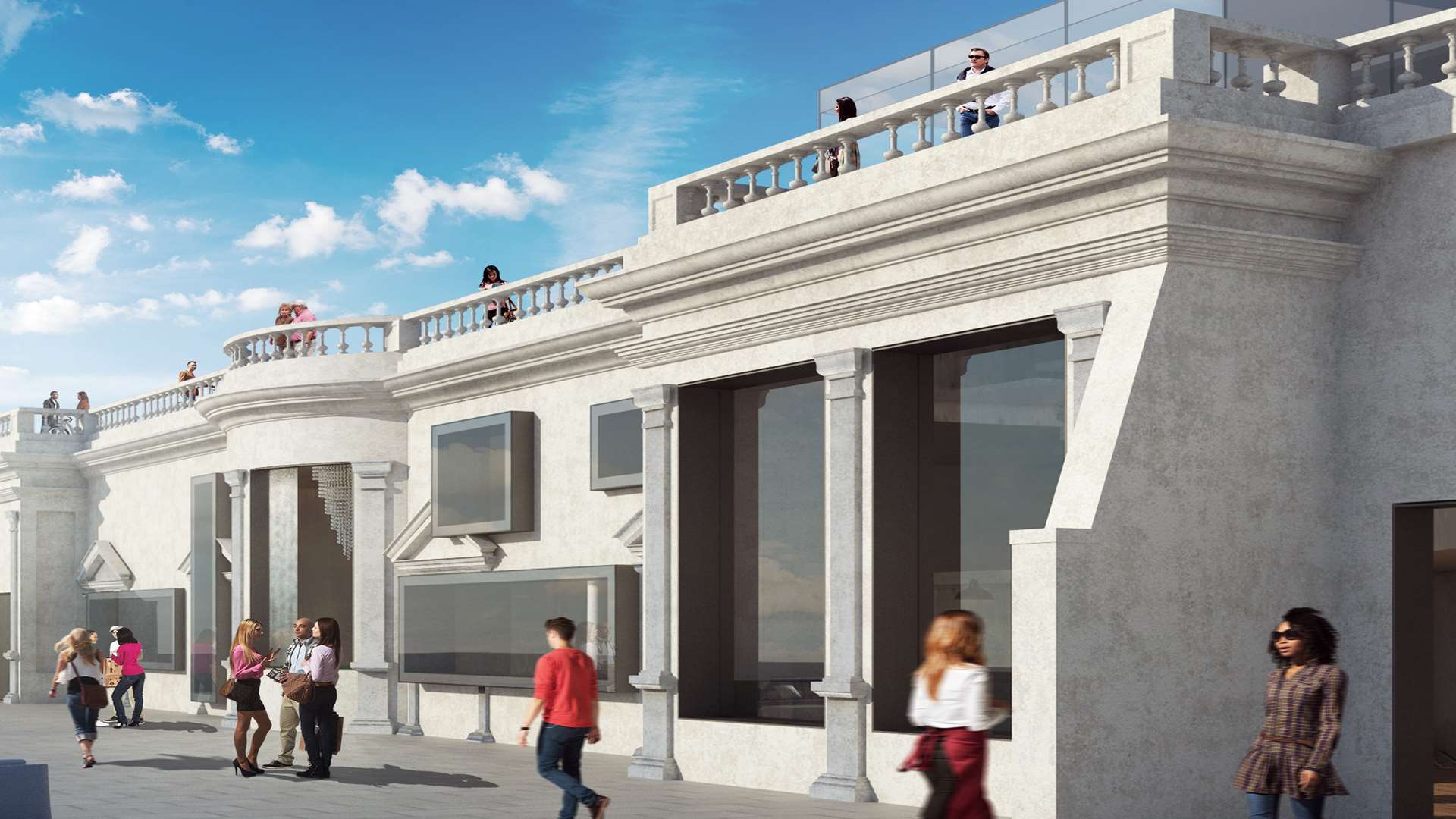 How the West Cliff Hall could look under the proposals