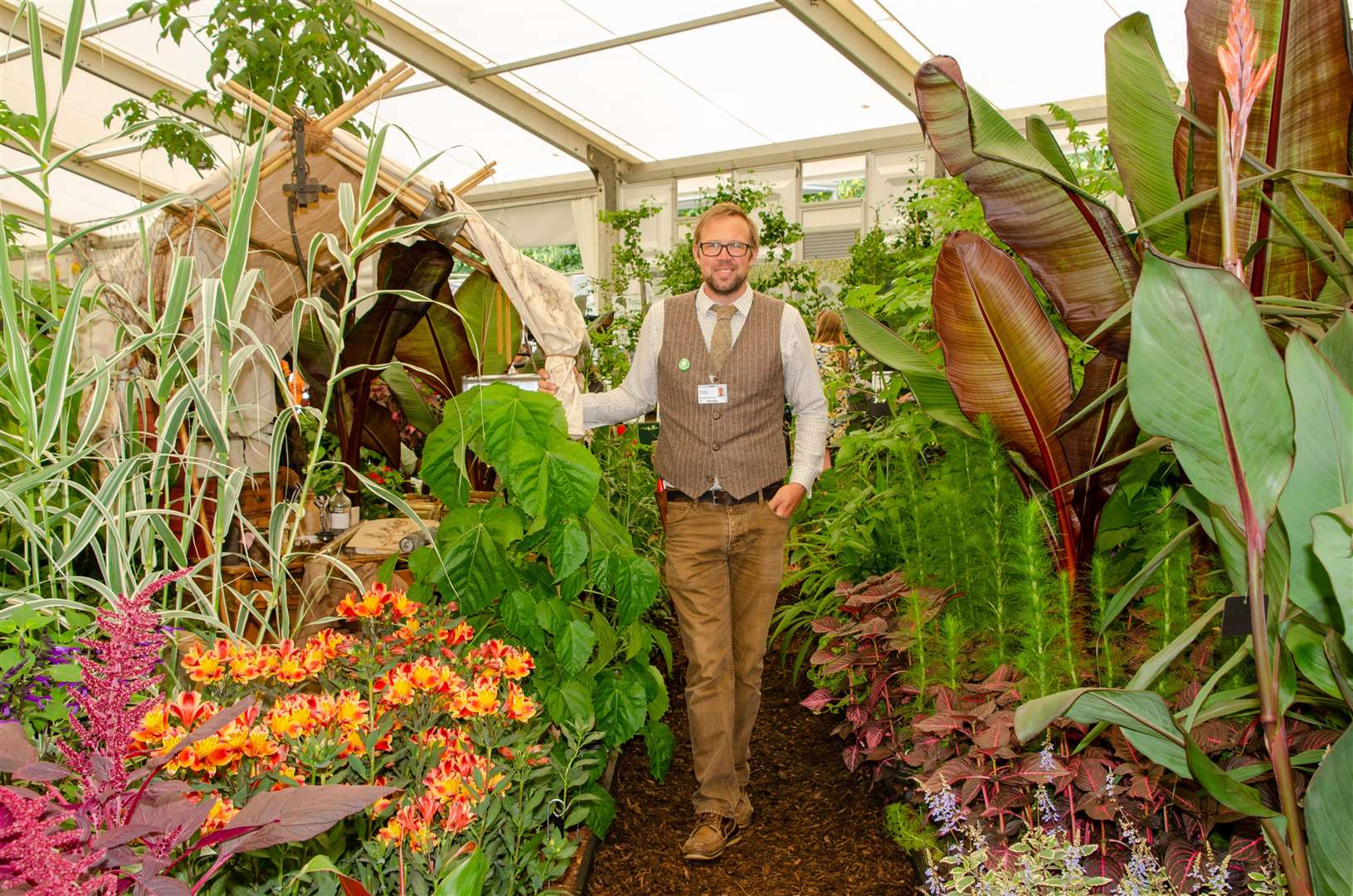 Head gardener Steve Edney will lead the operation when the gardens re-open shortly