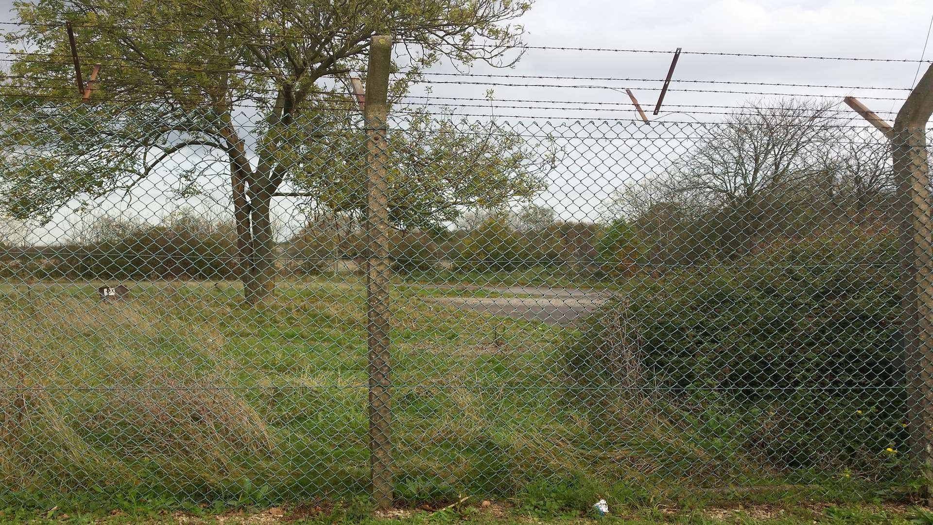 The former Lodge Hill army camp, Lodge Hill Lane, Chattenden.