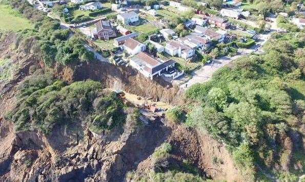 Coastal erosion – such as here in Sheppey – is also a factor