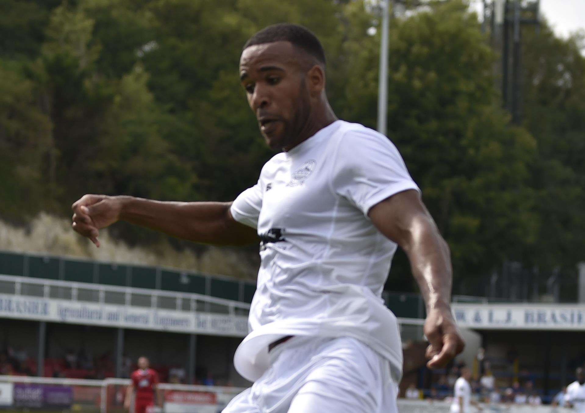 Dover defender Kevin Lokko Picture: Tony Flashman