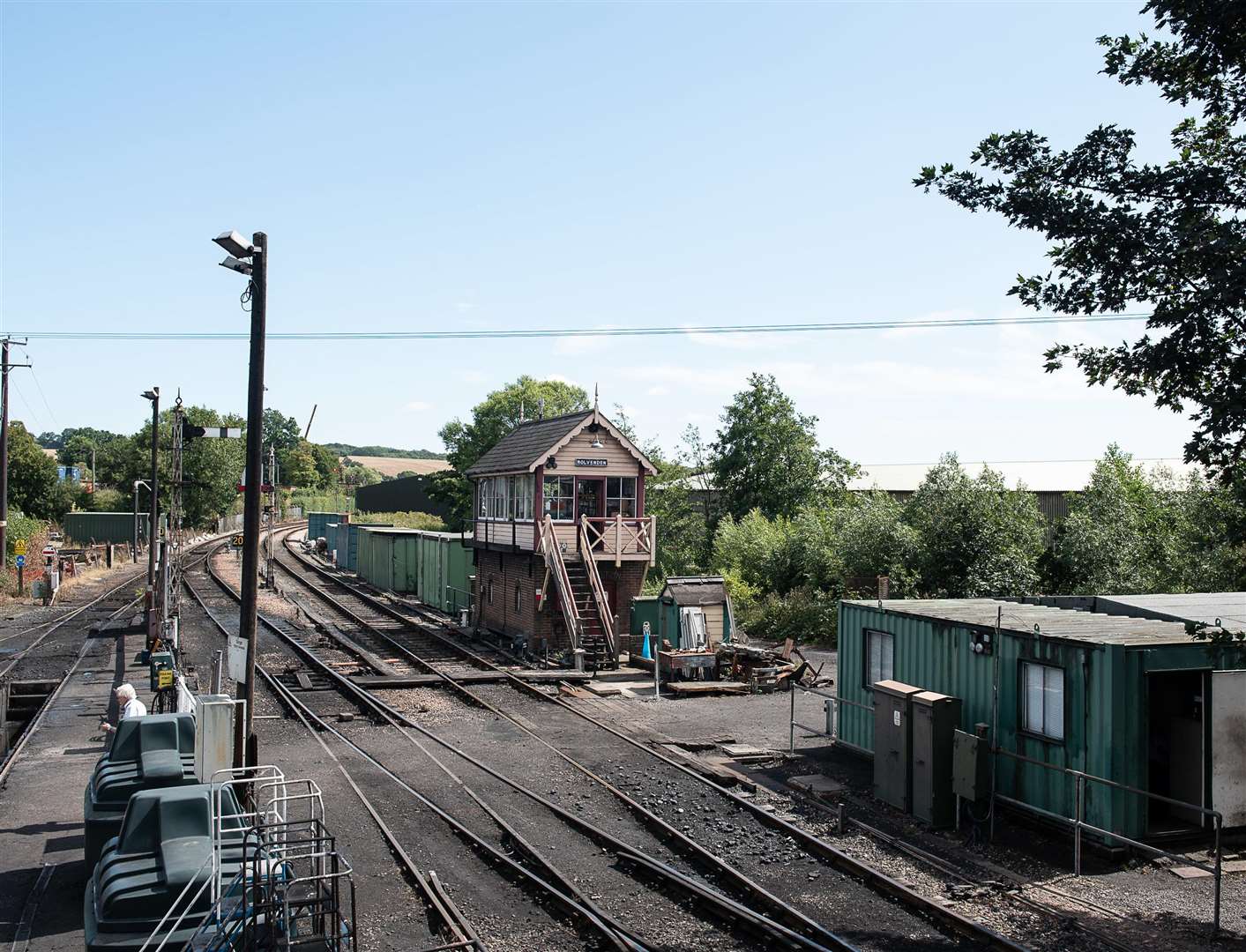 The Rolvenden station