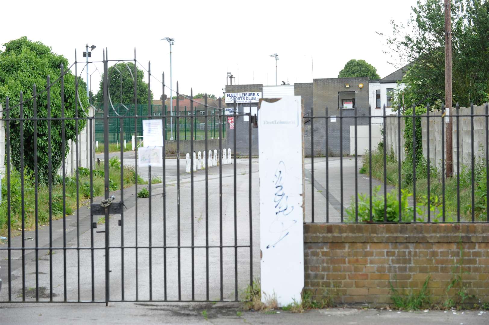 Fleet Leisure was left dilapidated after its closure