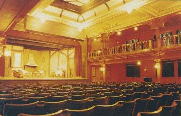 This image, dated 1920s, shows the Leas Pavilion when it was a theatre. With thanks to the Leas Pavilion Archive for use of the photo