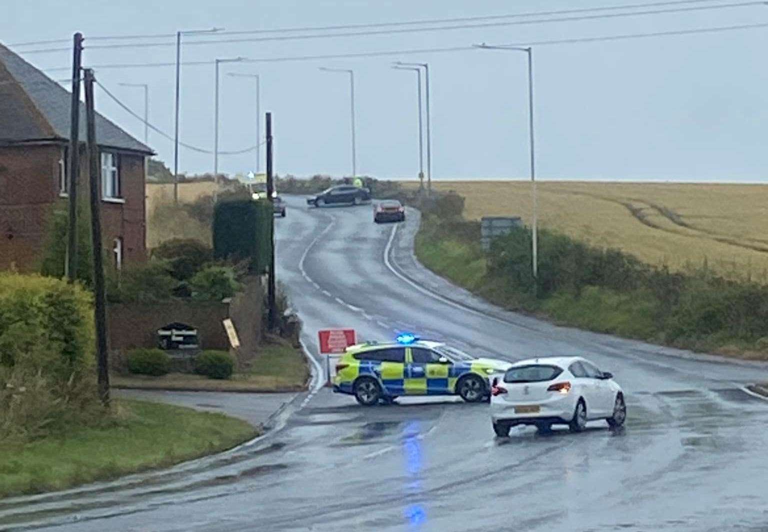 Emergency crews are at the scene of the incident on the A28 Canterbury Road