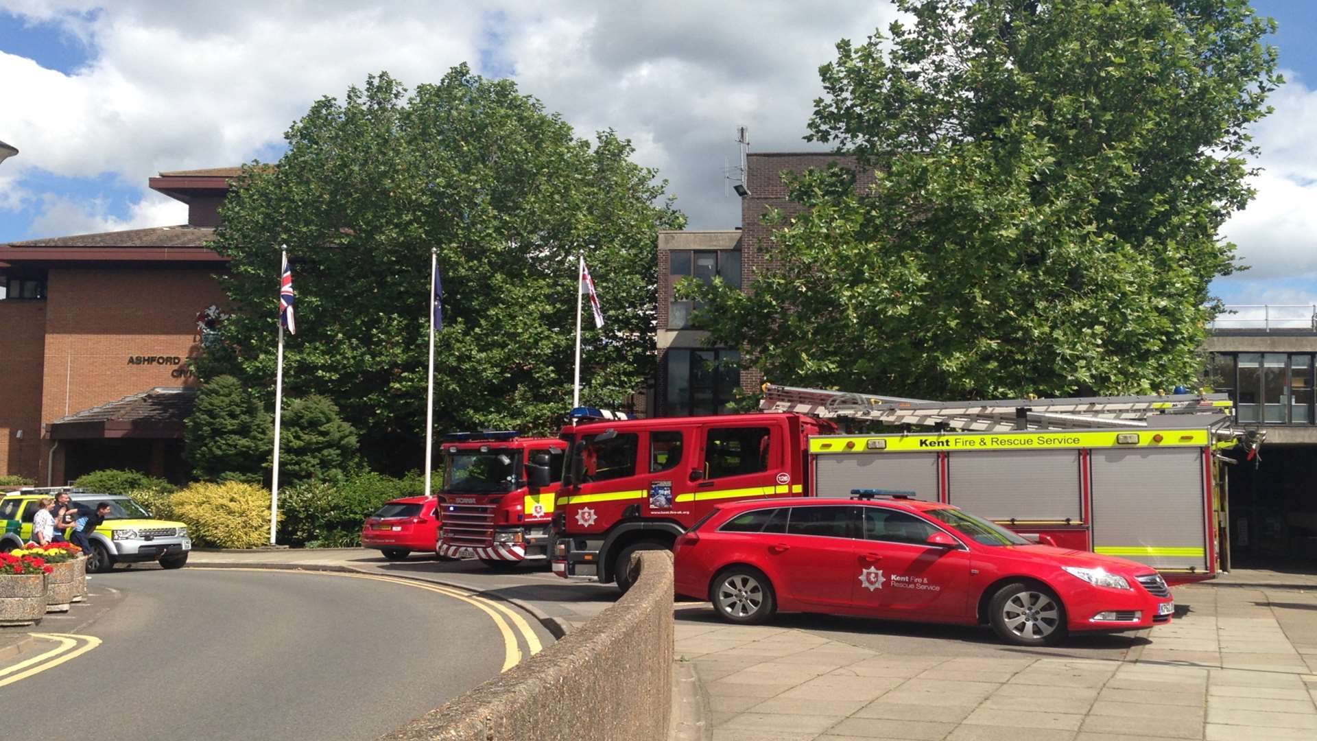 Emergency services at The Stour Centre