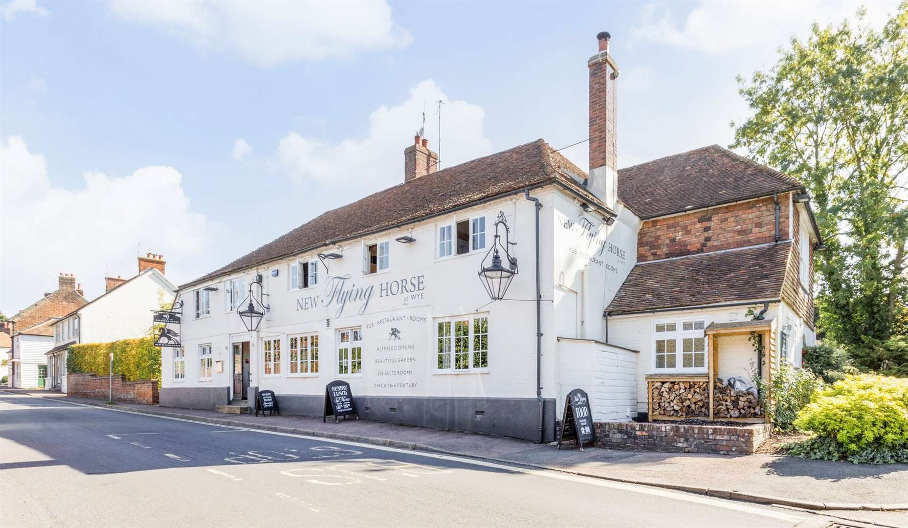 The New Flying Horse, Wye, was named Shepherd Neame’s Pub of the Year in 2023. Picture: Shepherd Neame