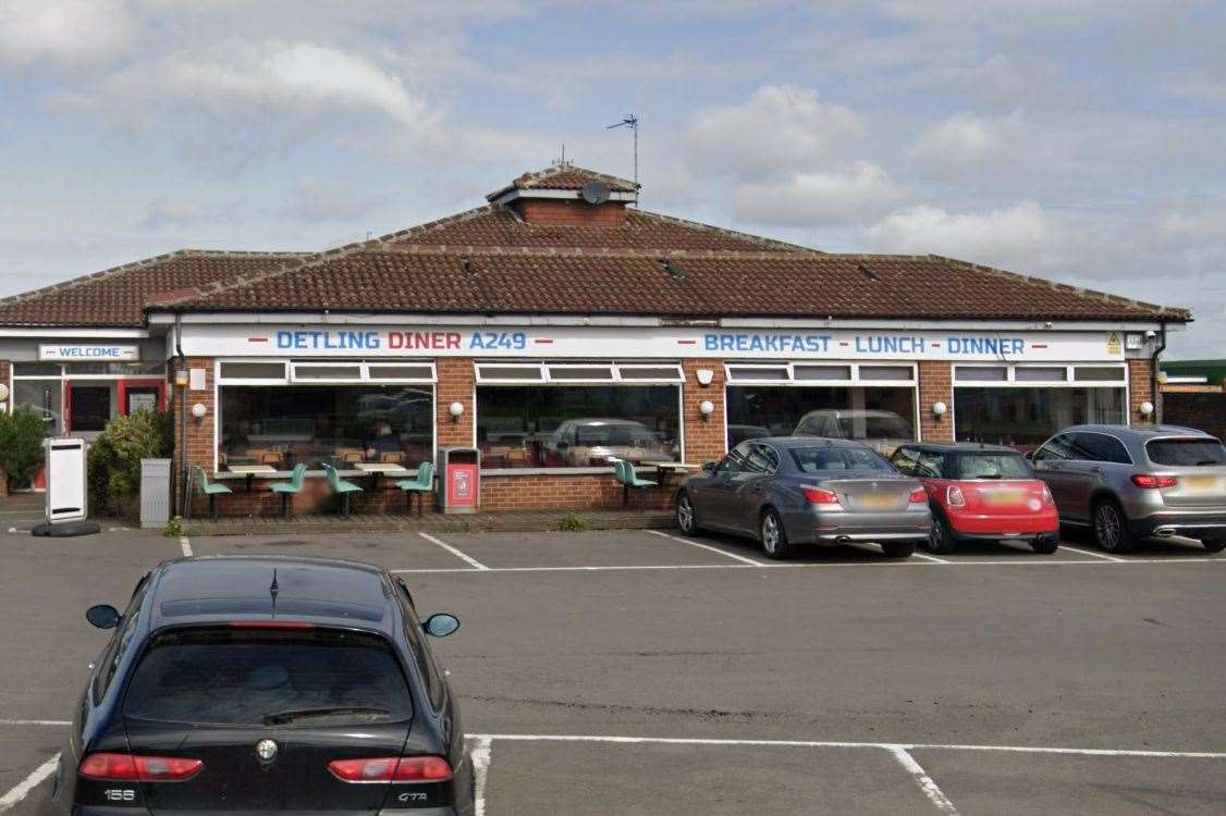 Netflix's The Gentlemen was filmed at Detling Diner in Kent. Picture: Google Maps