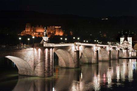 Christmas in the German city of Heidelberg