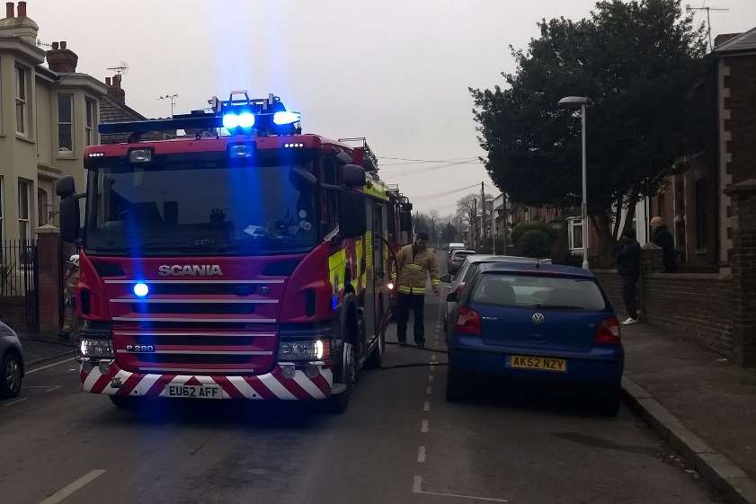 Crews attend St Mary's Road