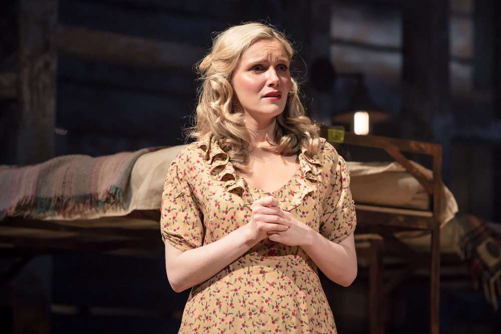 Rosemary Boyle as Curley's Wife. Credit Scott Rylander.