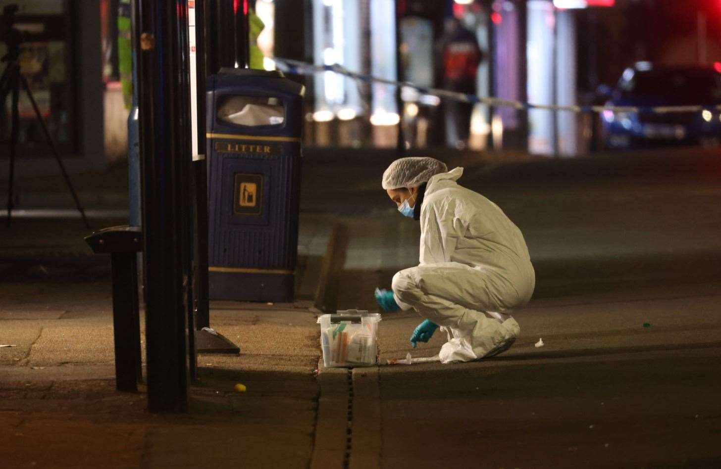 Forensics in Pudding Lane, Maidstone