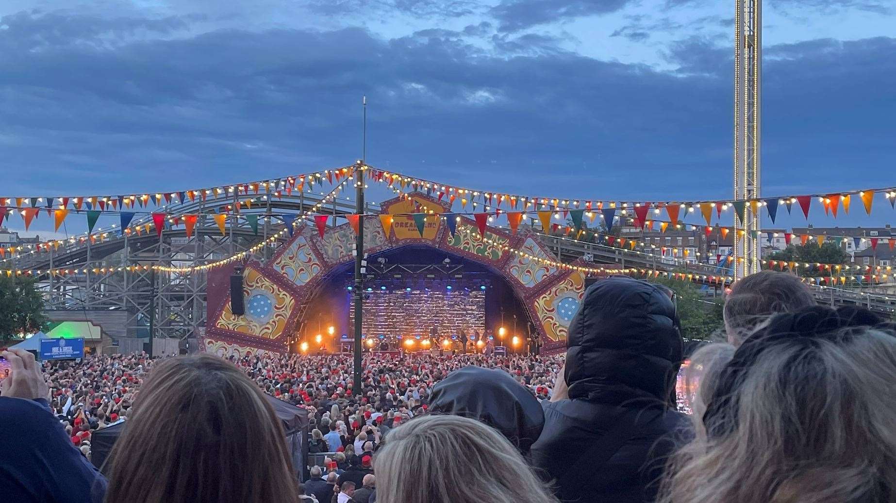 Red fez glaore as Madness took the Dreamland stage in Margate. Picture: Joe Crossley