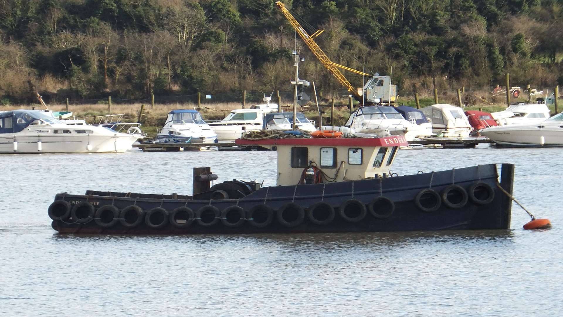 The tug boat, Endurance, which was used to tow the motor cruiser to Brighton. Picture: Marine Accident Investigation Branch.