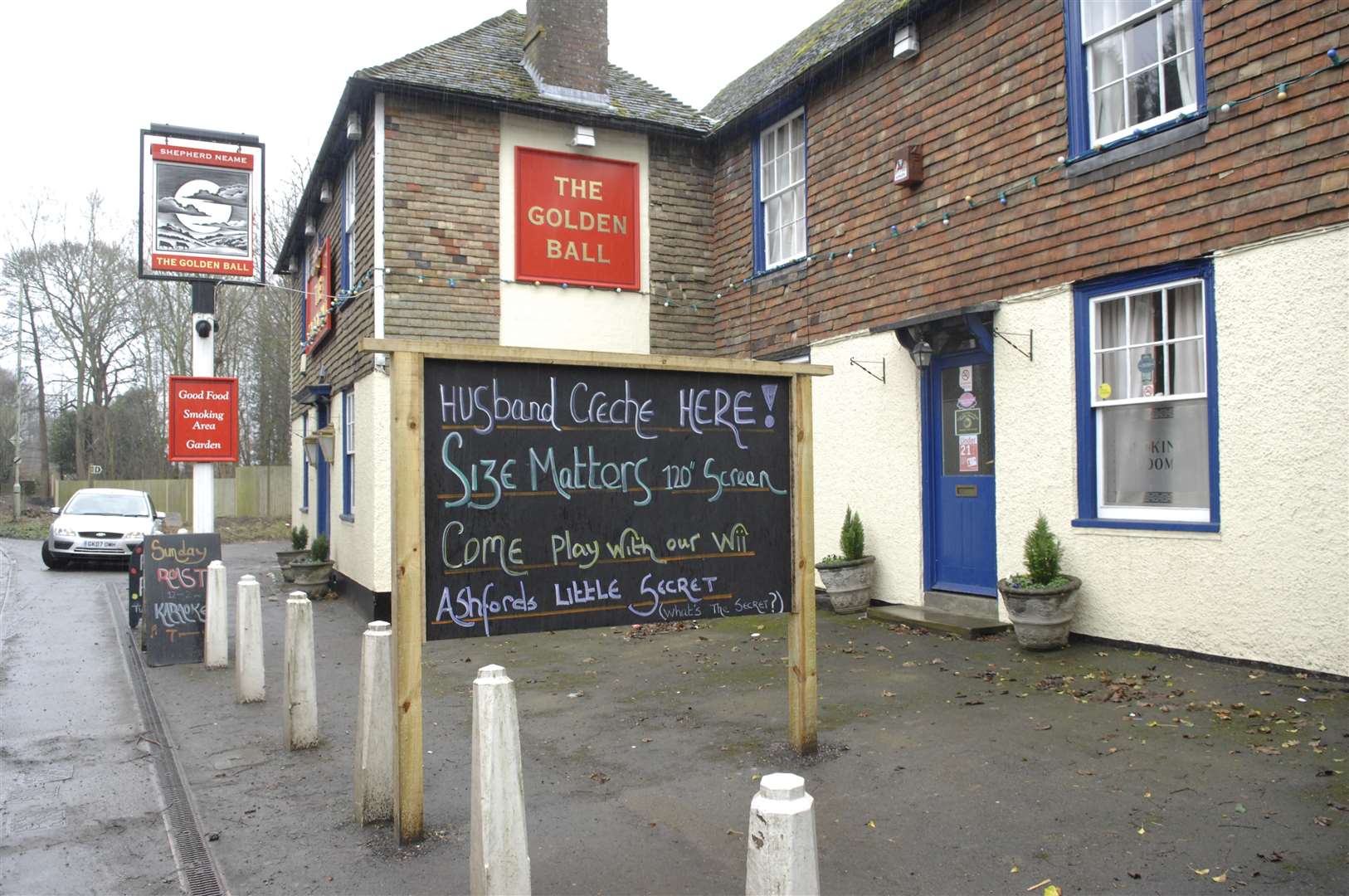 Alex and Helen Bensley previously transformed The Golden Ball into The Old Mill