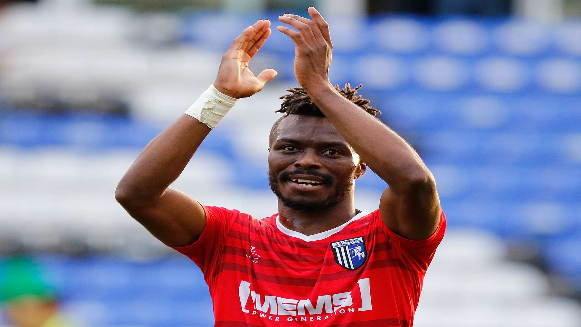 Gillingham's Gabriel Zakuani. Picture: Andy Jones