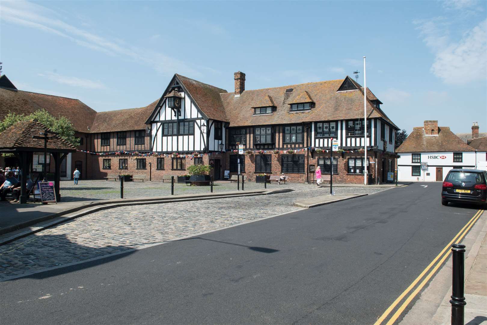 Councillors were attending an extraordinary meeting at Sandwich Guildhall (pictured) when allegedly a number of members walked out. Picture: Roger Charles