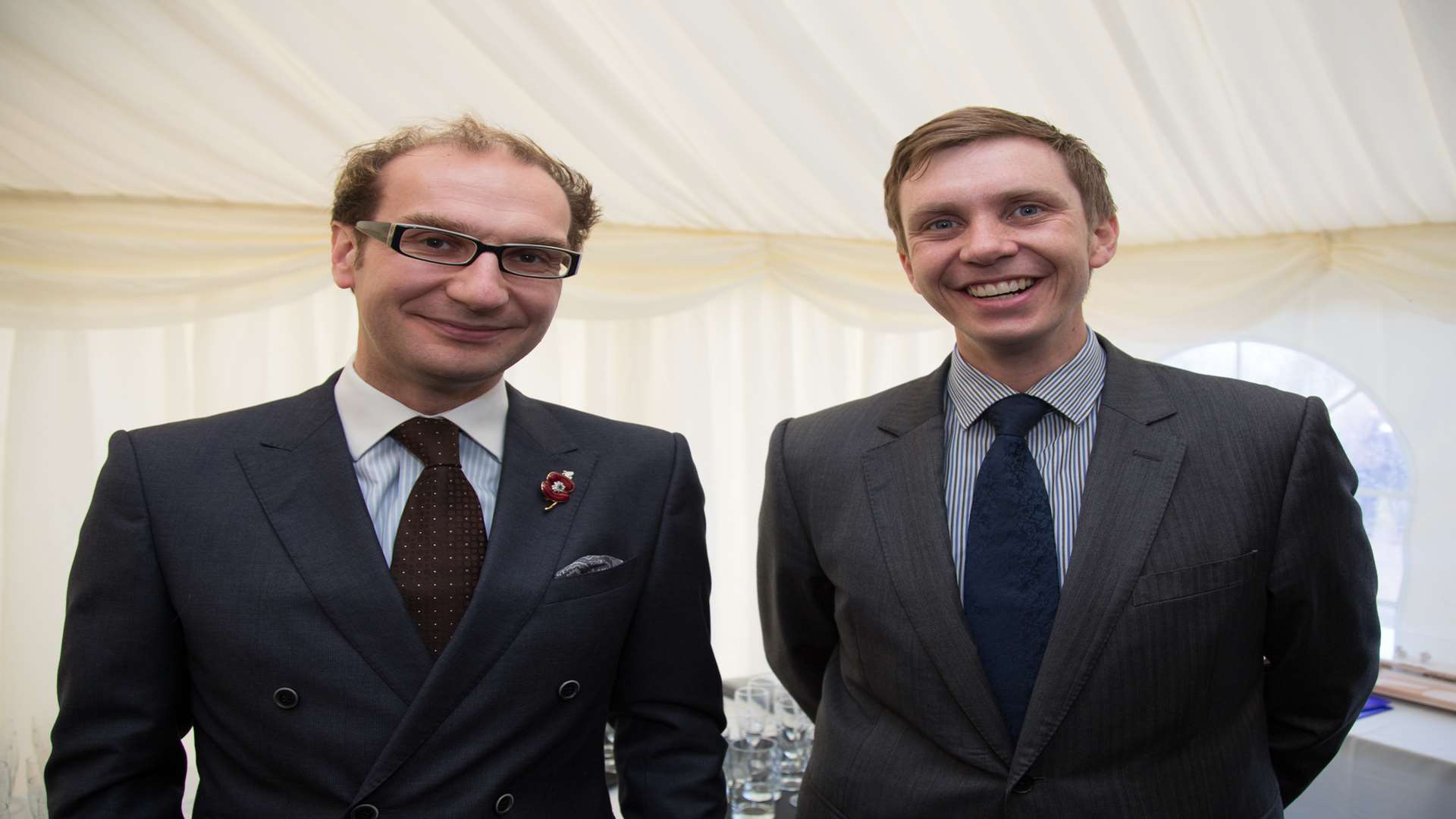 Mark Lumsdon-Taylor, Executive Director at Betteshanger Sustainable Park and Richard Morsley, Director.