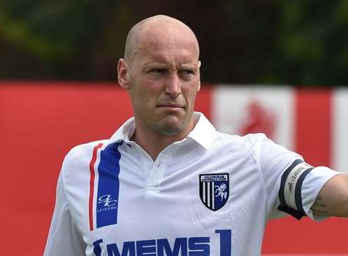 Gillingham's Adam Barrett is on loan at AFC Wimbledon Picture: Keith Gillard