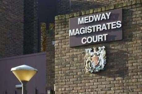 He will appear at Medway Magistrates' Court soon. Stock picture