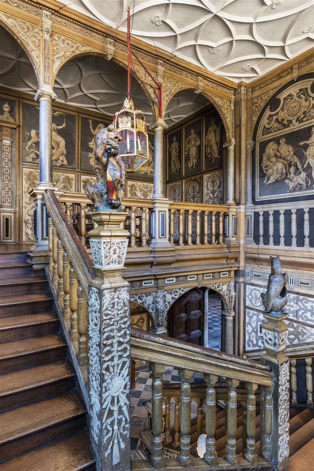 The Great Staircase at Knoe, Sevenoaks Picture: Andreas von Einsiedel/National Trust Images