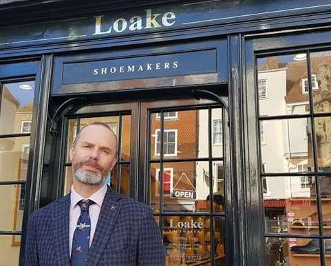 Mark Pegg, head of business at The Brogue Trader in Burgate, Canterbury