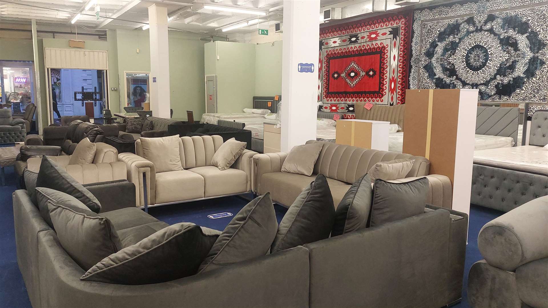 The new furniture store opened earlier this week