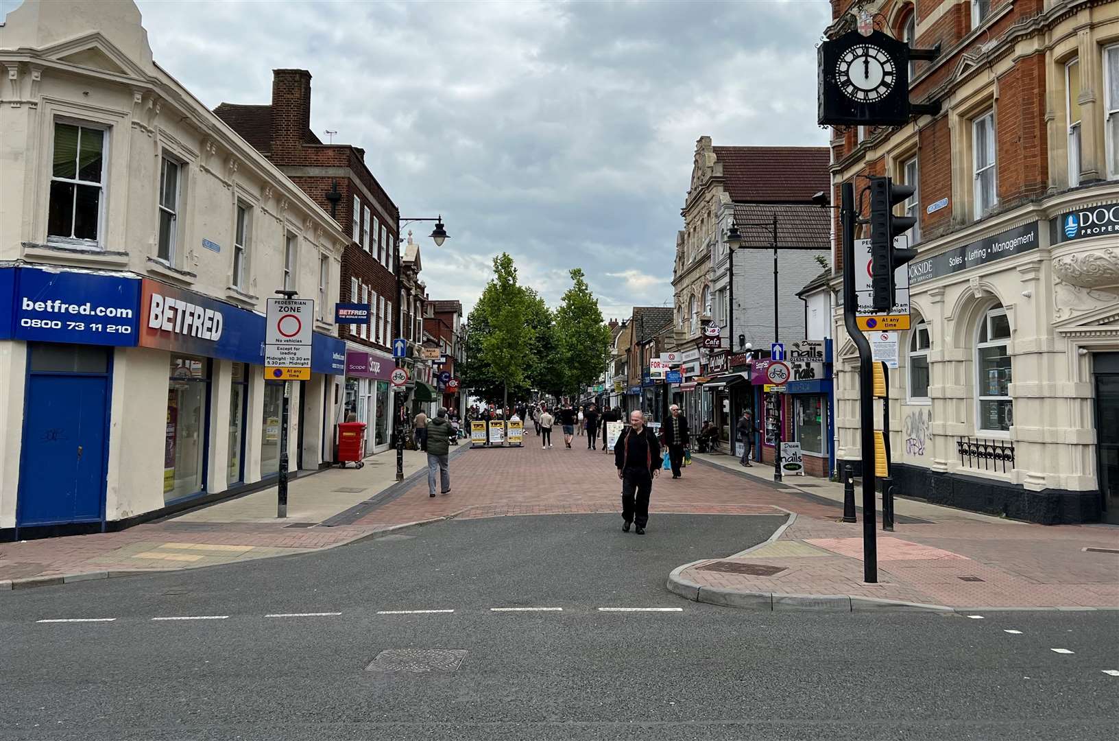 The vacant bank is found in Gillingham High Street. Picture: Barry Goodwin.