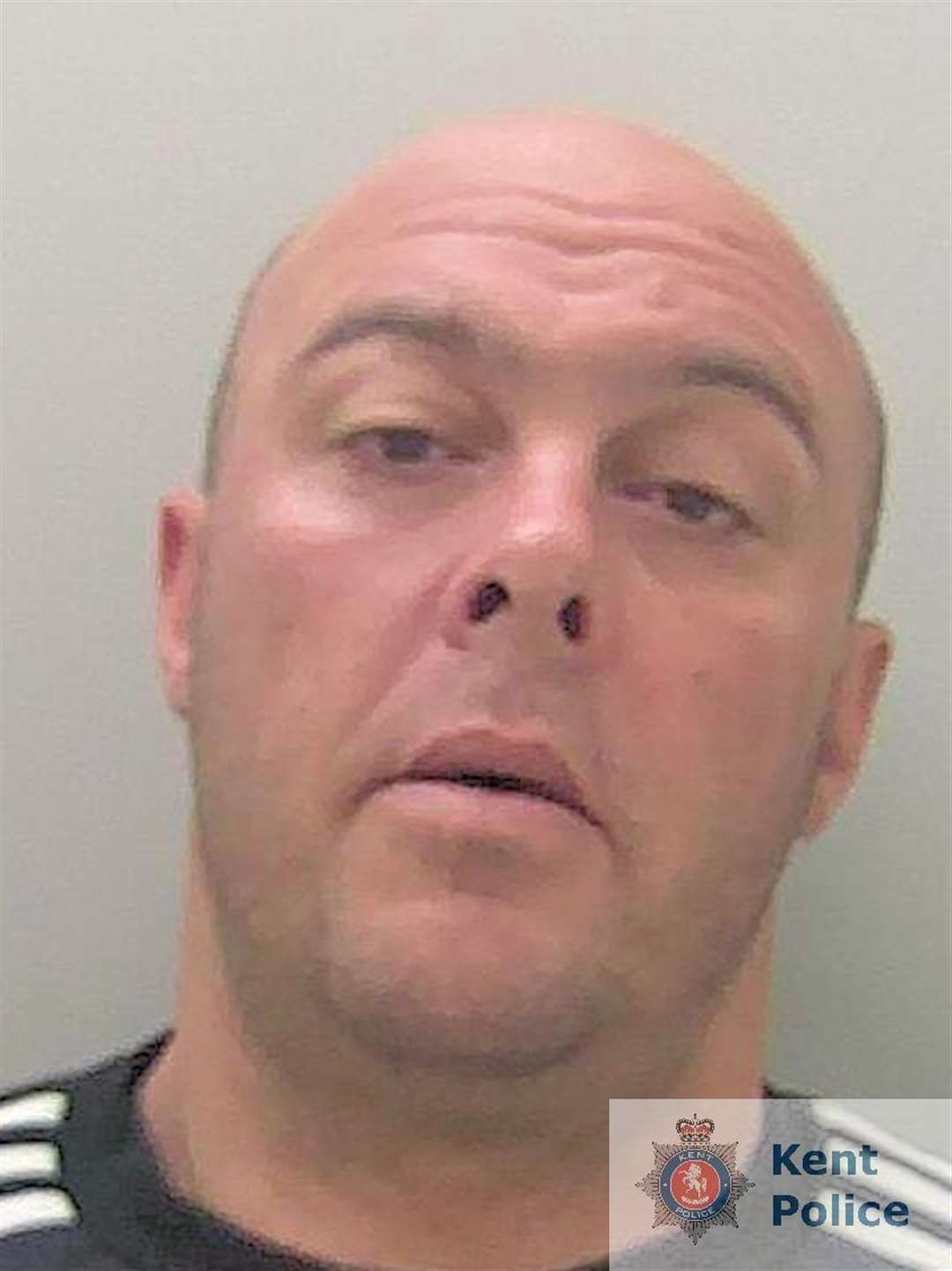 Anthony Pemberthy, pictured, along with Stephen Davenport, were caught on CCTV ram raiding cash machines at shops in Northfleet, Staplehurst and Dymchurch