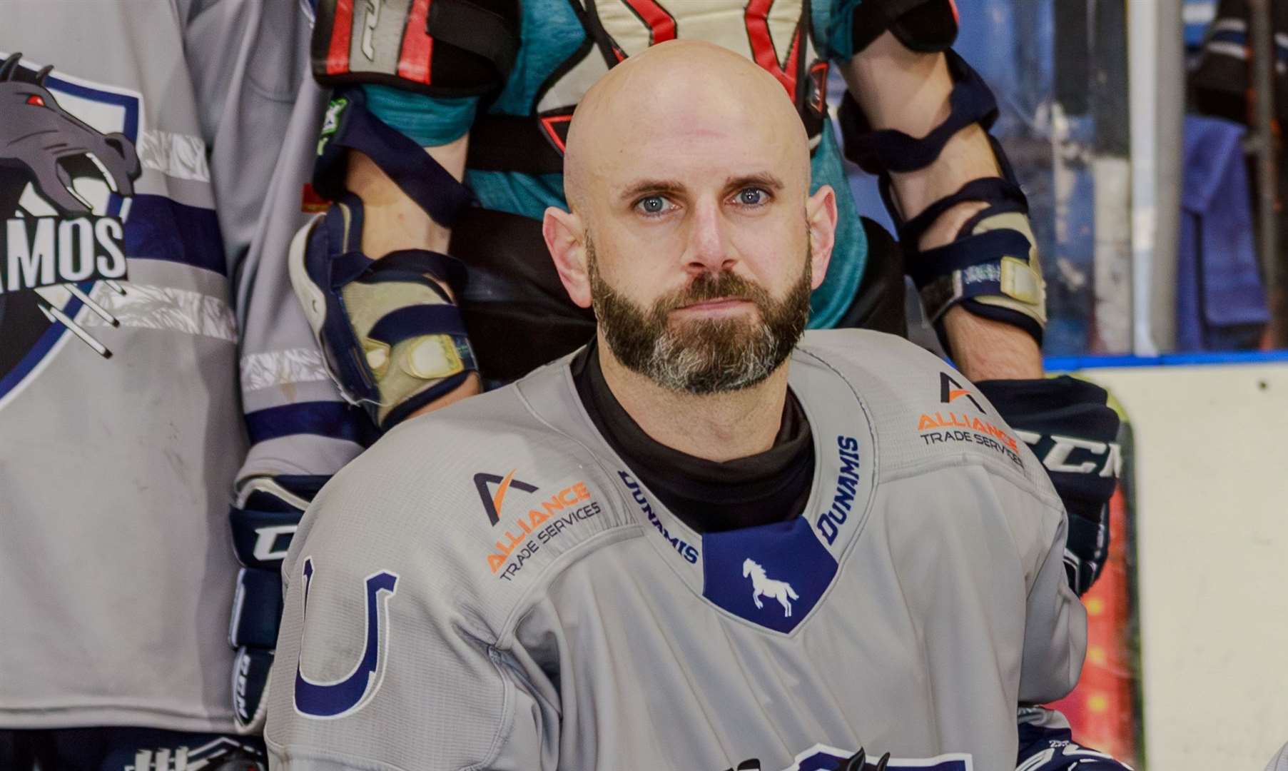 Head coach Karl Lennon played for Invicta Dynamos against Romford Buccaneers last weekend Picture: David Trevallion