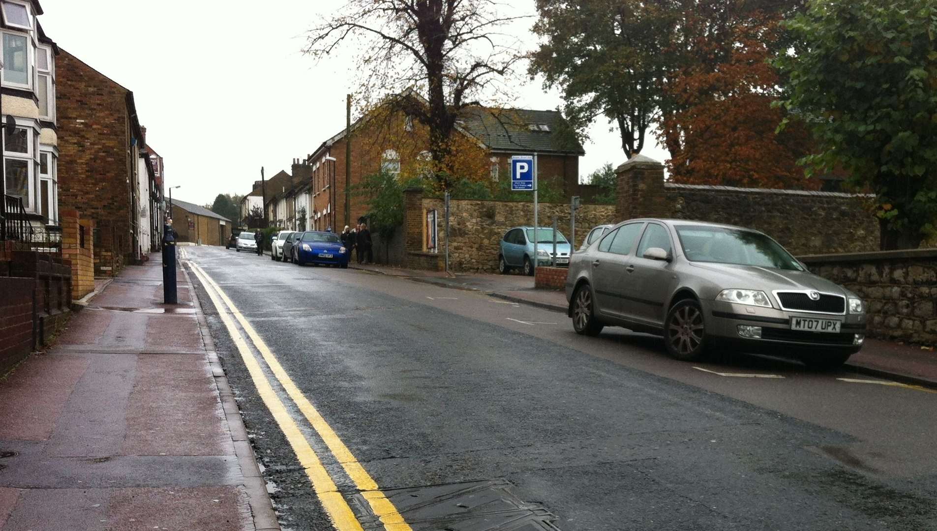 The parking attendant was hit by an electric bike in Brewer Street last Thursday