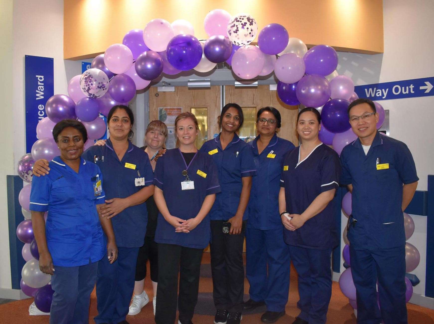 The new unit was unveiled by Cllr Avtar Sandhu and national stroke clinical director Dr David Hargroves