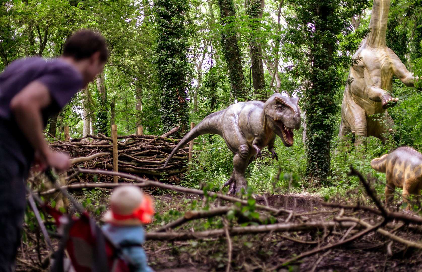 Dinosaur Forest at Port Lympne