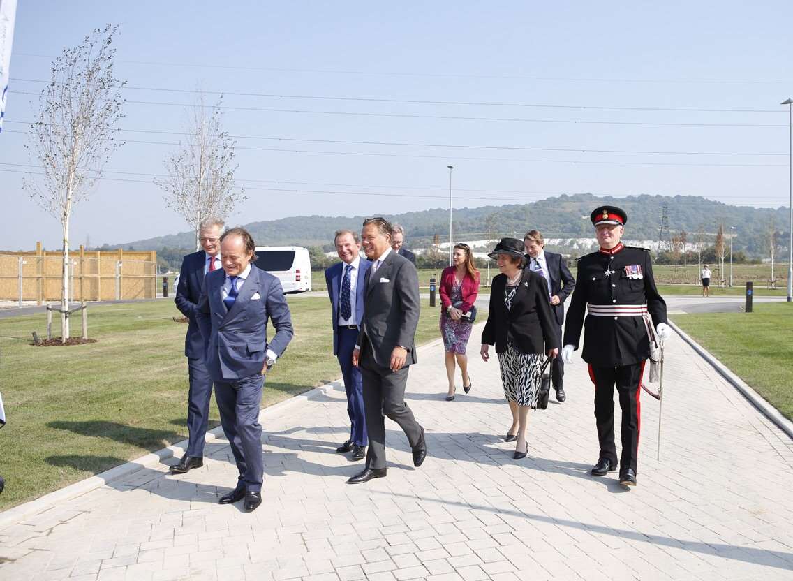 Dignitaries at the opening