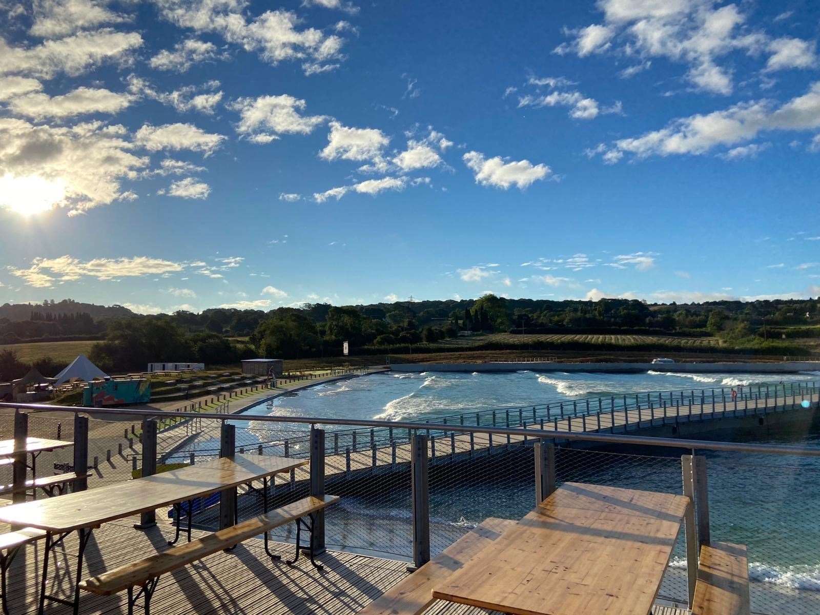 The Wave at Bristol. A similar surfing experience is proposed for Betteshanger Country Park. Photo: The Wave, Bristol