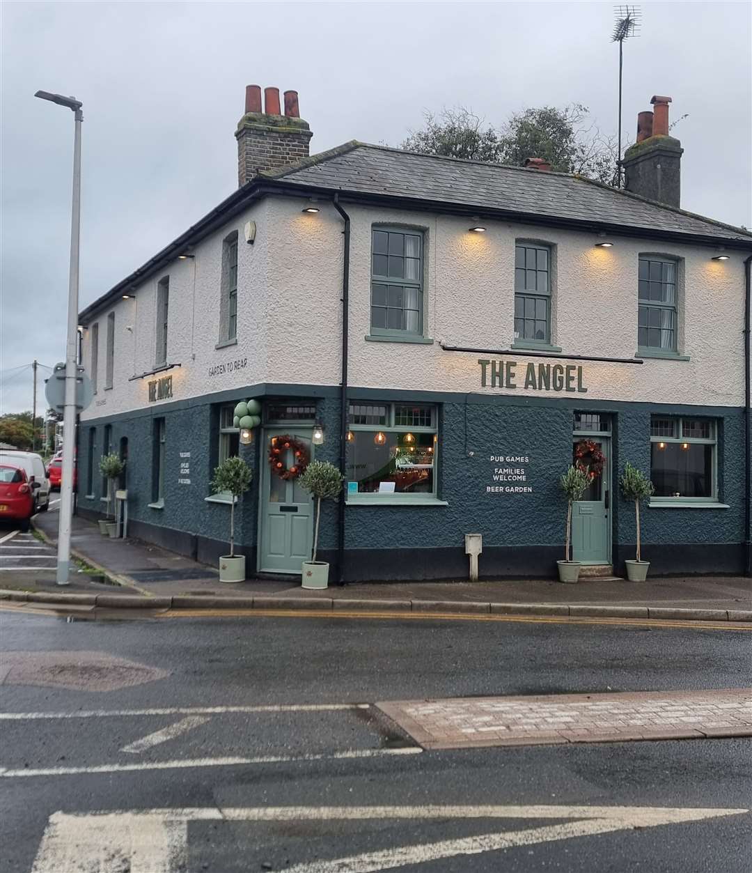 Under new management - The Angel in Lower Rainham Road