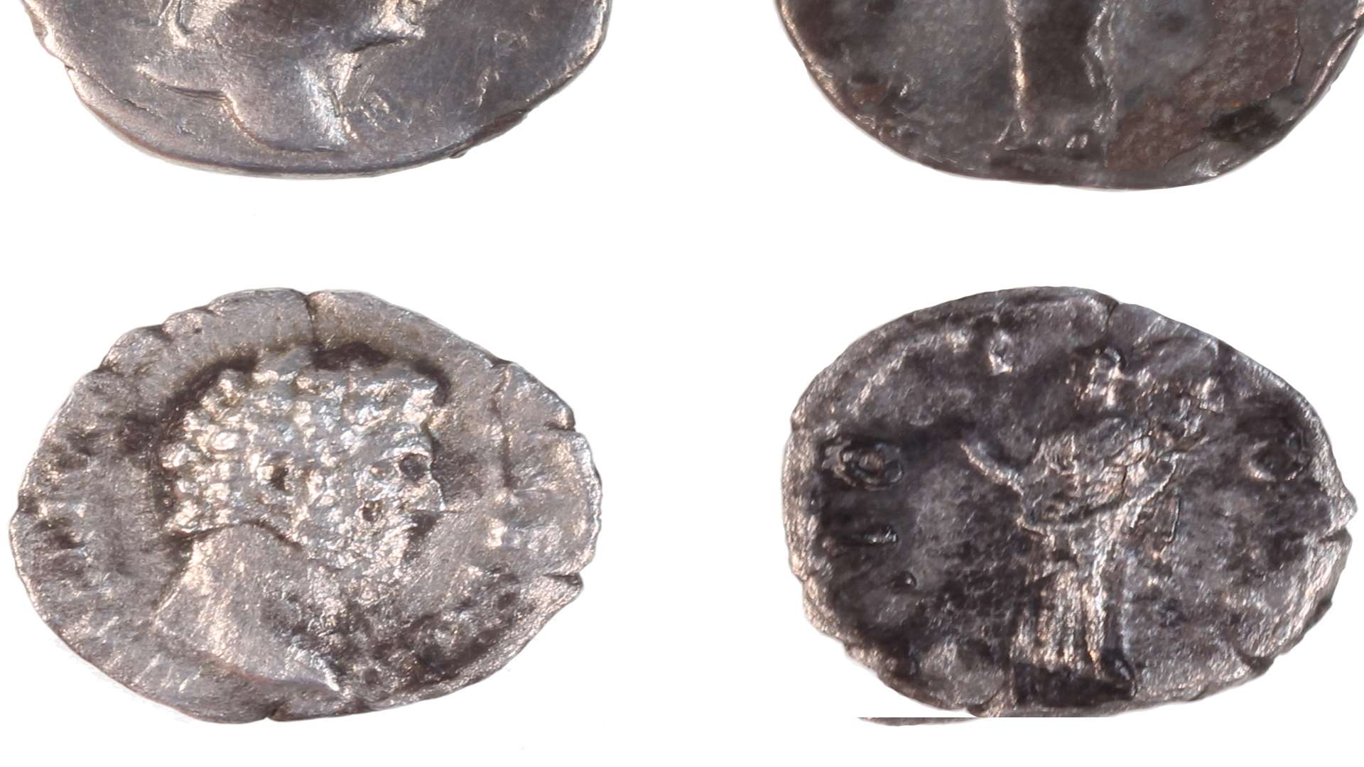 The Roman silver denari were found in Sherwood