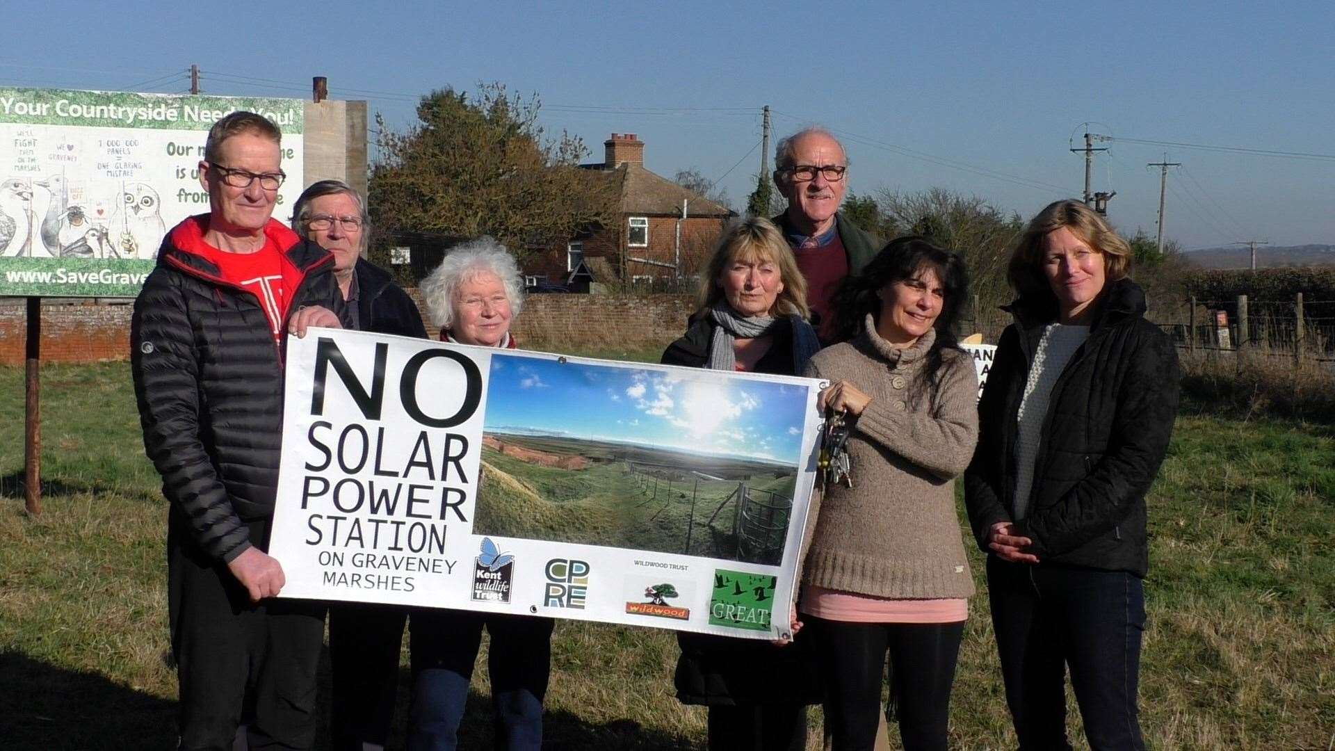 Graveney Marshes campaigners