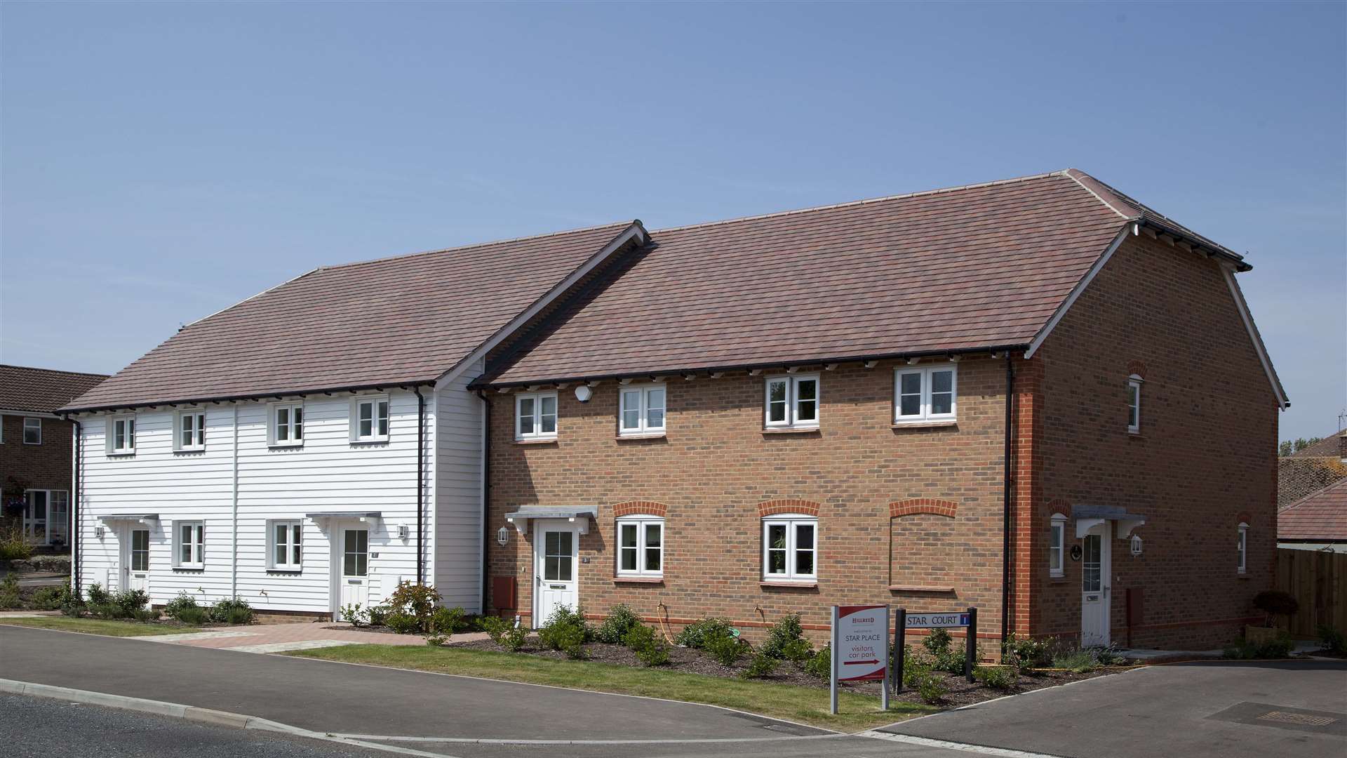 Typical Whitfield two bedroom house