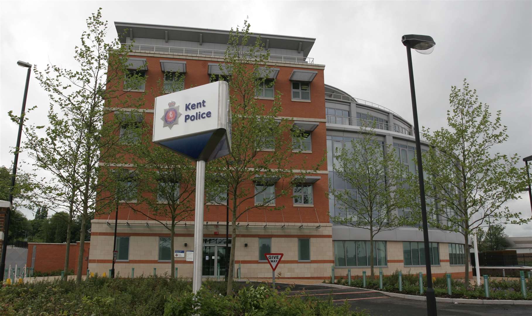 Adams flooded and defecated in a cell at Medway police station in Gillingham. Stock picture