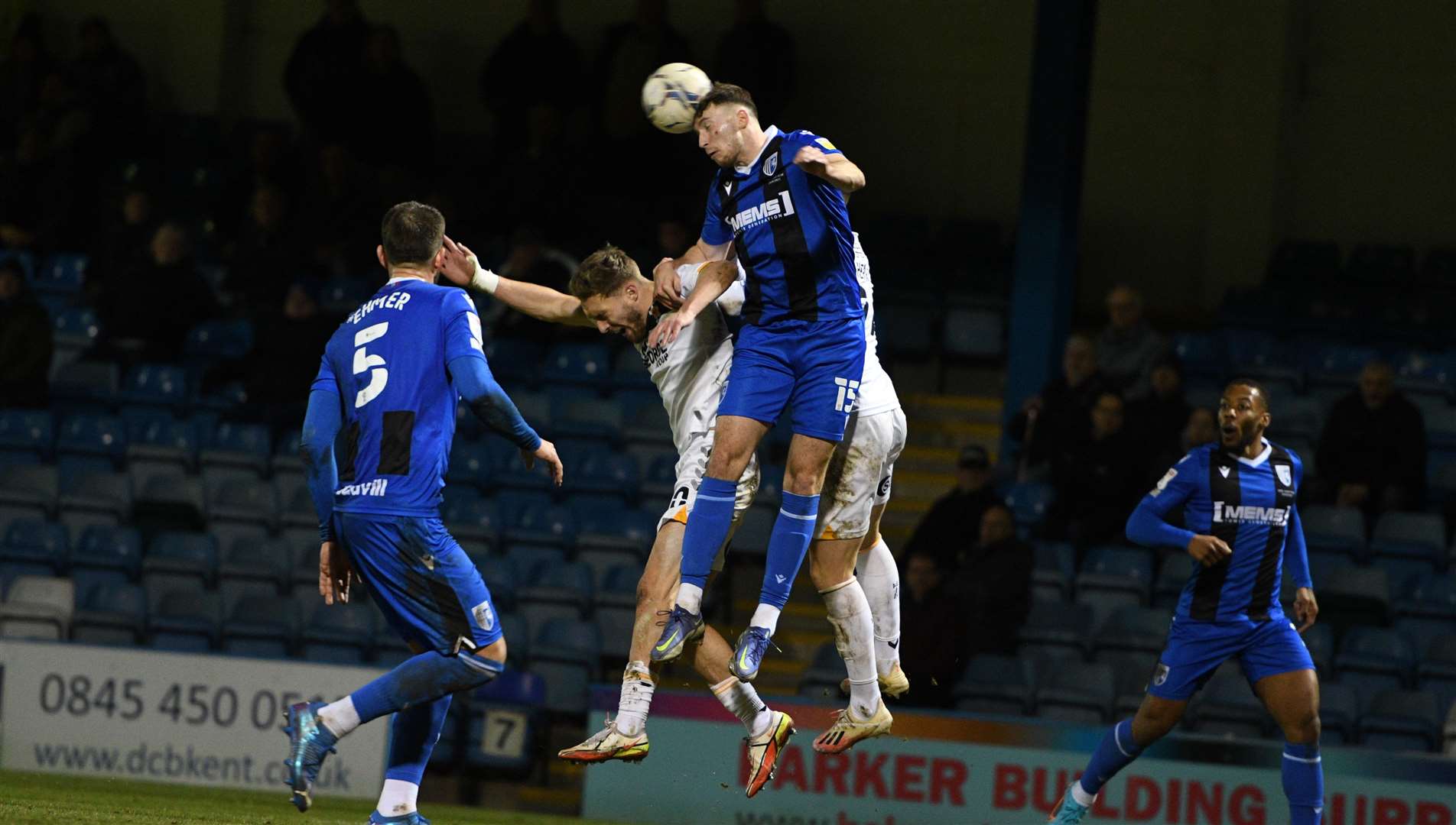 Conor Masterson in action against his former team Cambridge Picture: Barry Goodwin