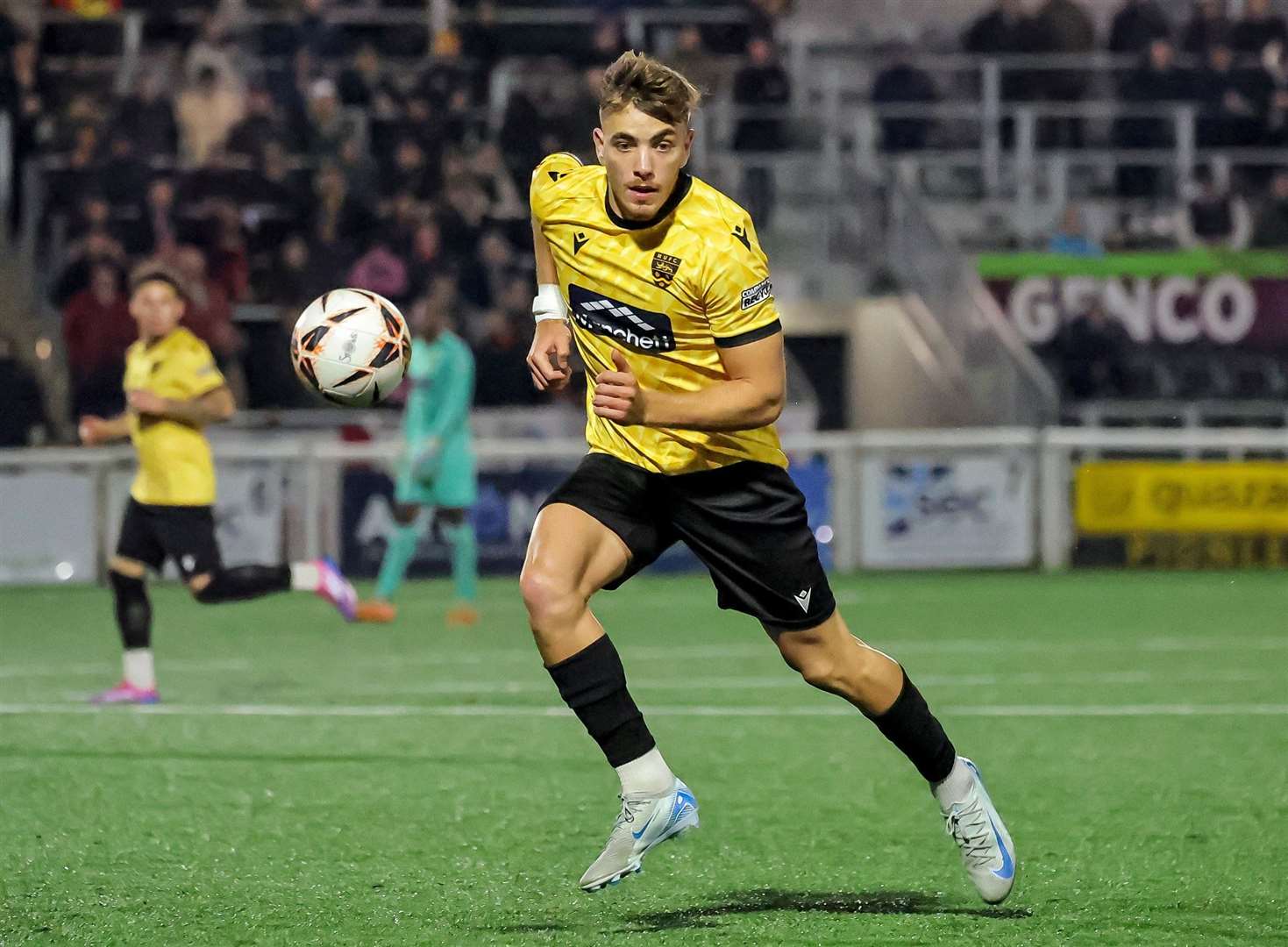 Antony Papadopoulos in action for Maidstone. Picture: Helen Cooper