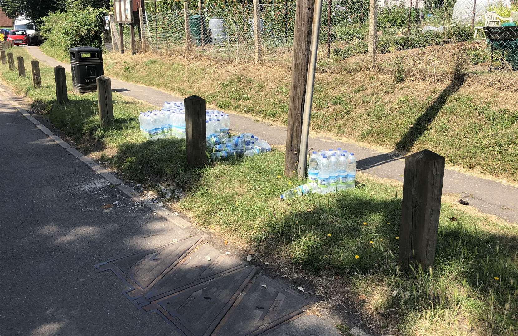 Water drop in Linton after water supply outage during July heatwave