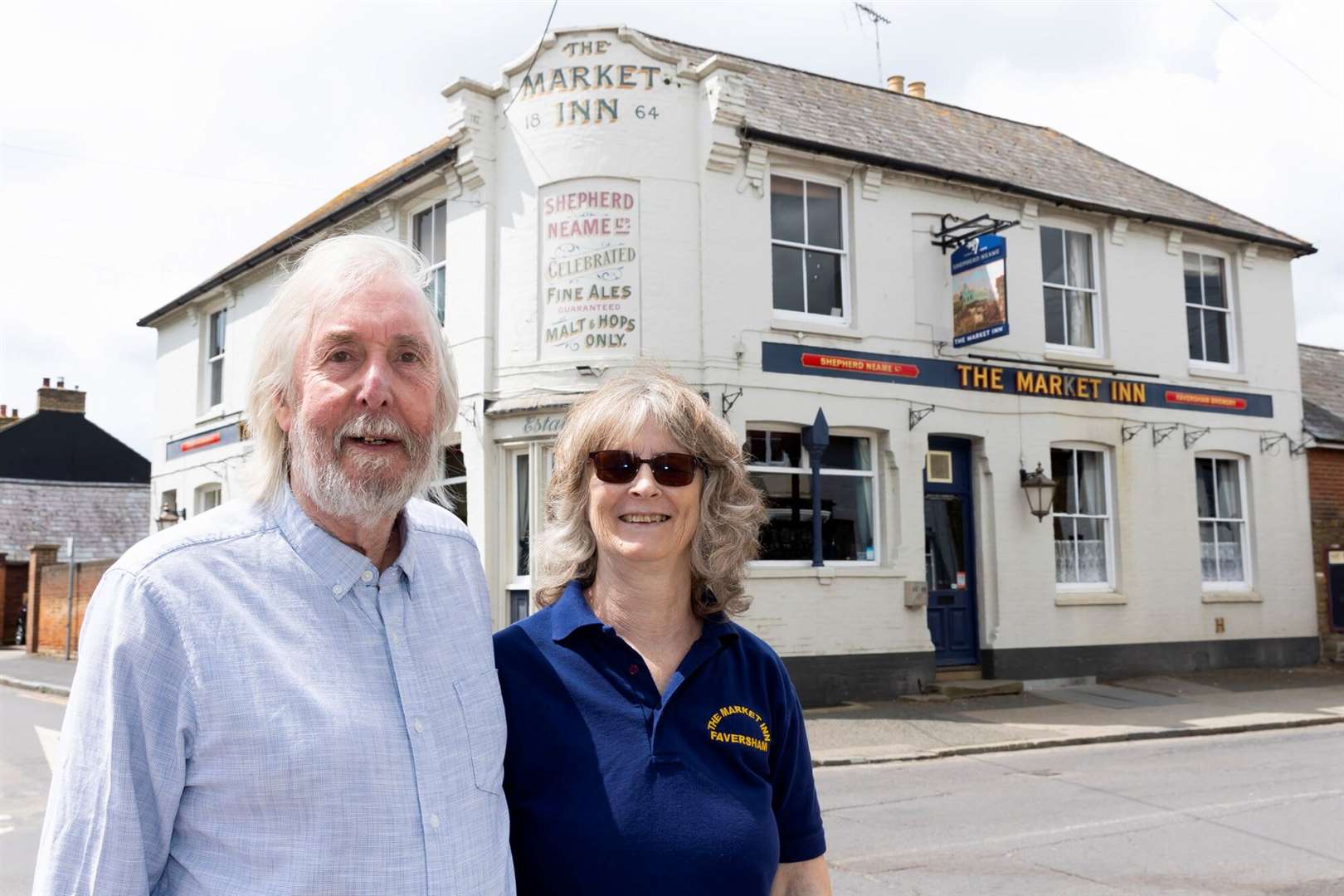 David and Suzanne Pott will bid a fond farewell to the Market Inn. Picture: Shepherd Neame