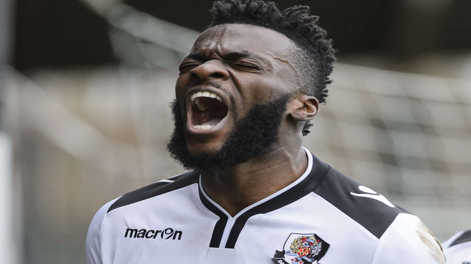 Dartford striker Duane Ofori-Acheampong Picture: Andy Payton