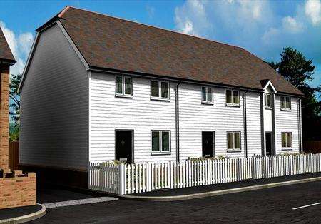 Three new cottages have fitted kitchens