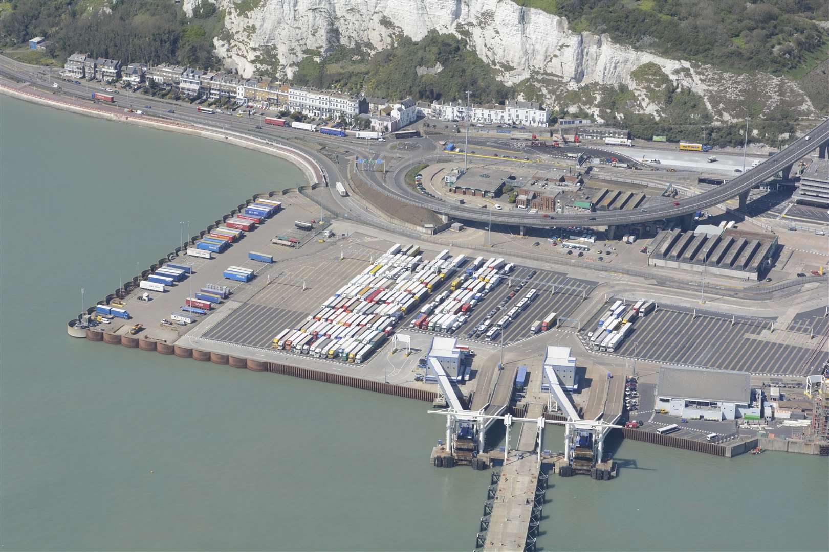 Dover Eastern Docks. Picture: Simon Burchett