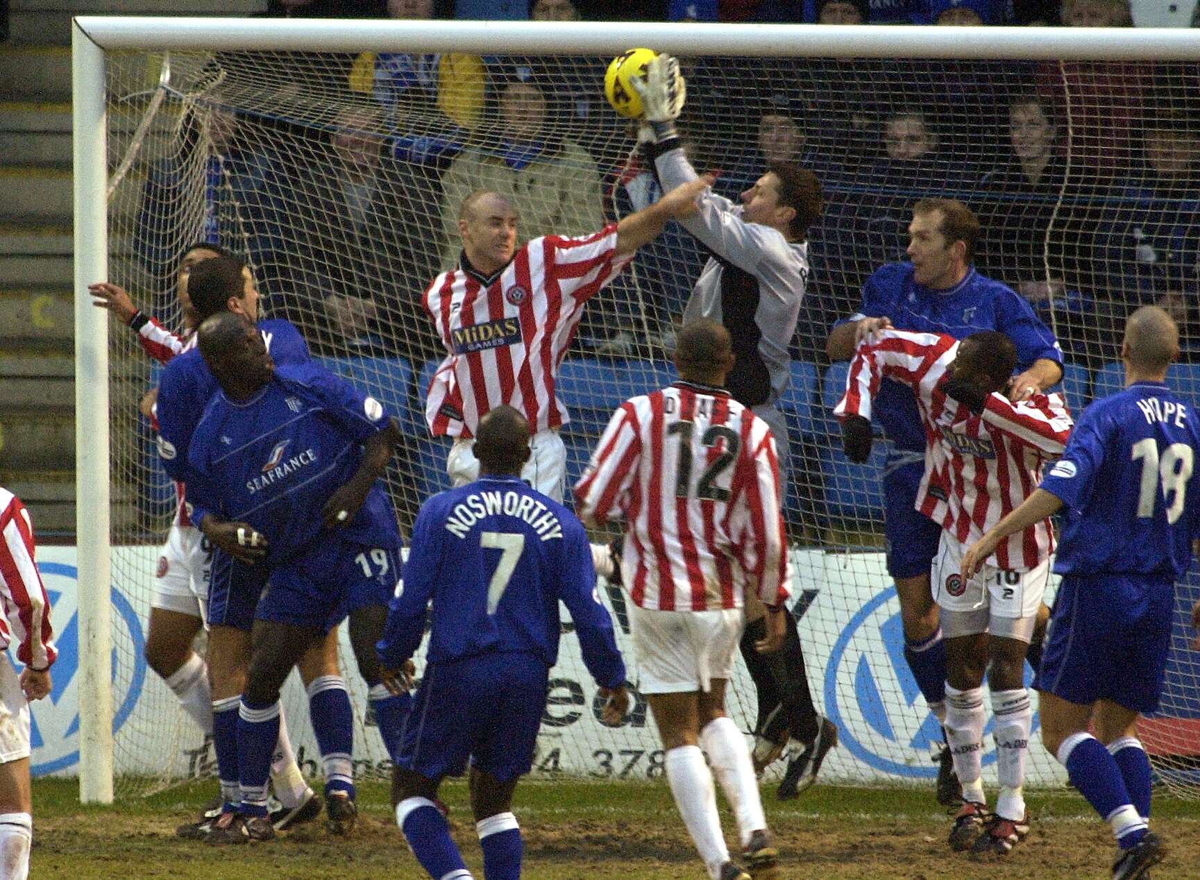 Vince Bartram in action on the pitch